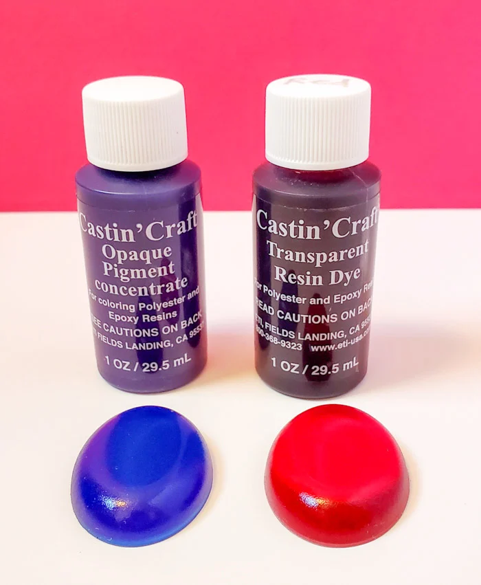 color resin