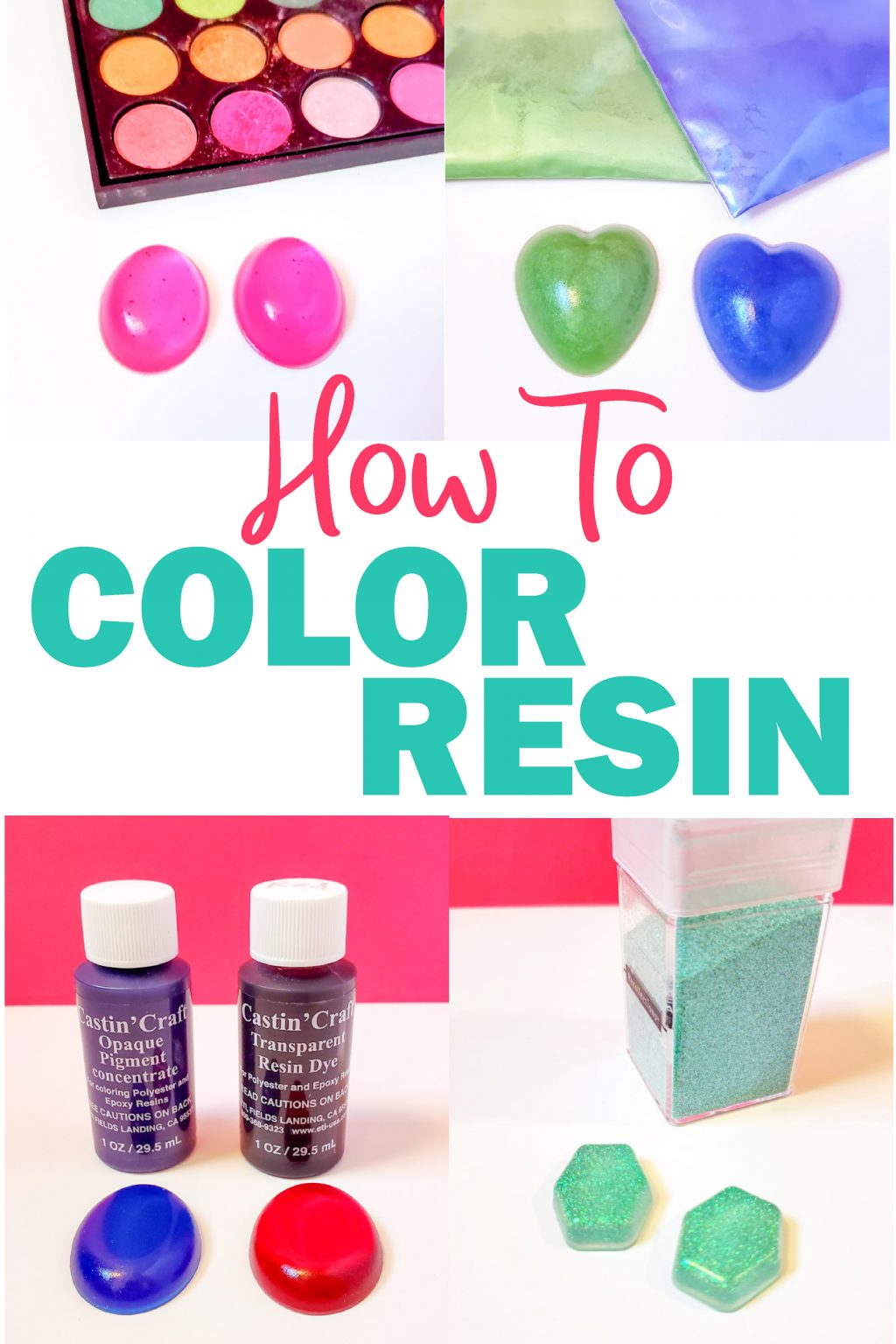 Ways to Color Resin Crafting in the Rain