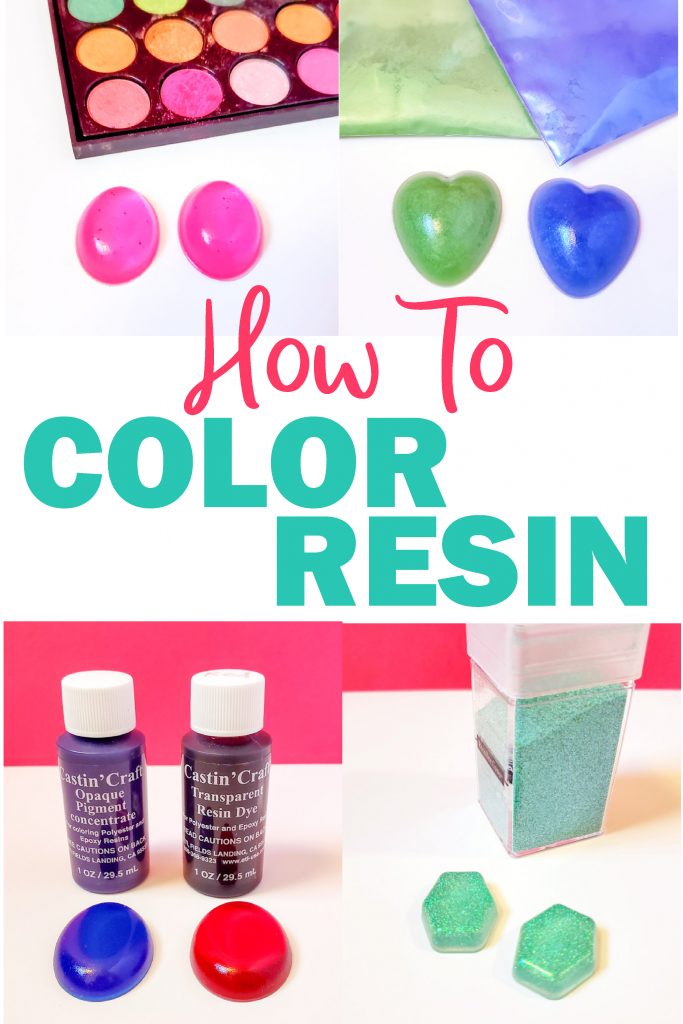 How to color resin
