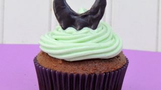 Maleficent cupcakes