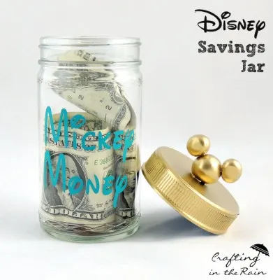 Mickey money savings jar