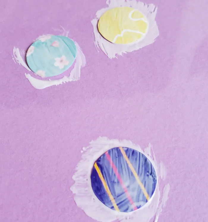sealing paper with mod podge