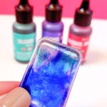Use alcohol ink to color resin