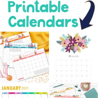 free 2021 calendars