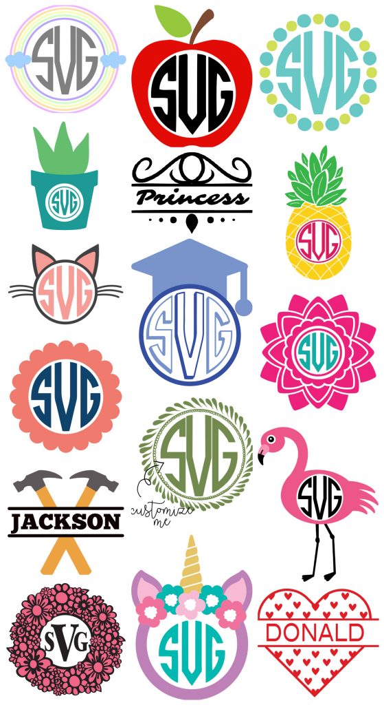 Download Plant Monogram Svg Crafting In The Rain