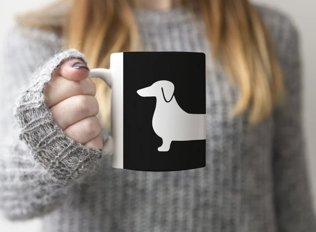 Weiner best sale dog mug