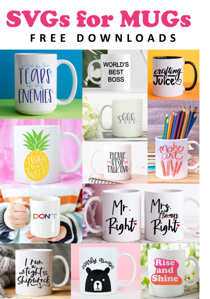 free svgs to put on mugs