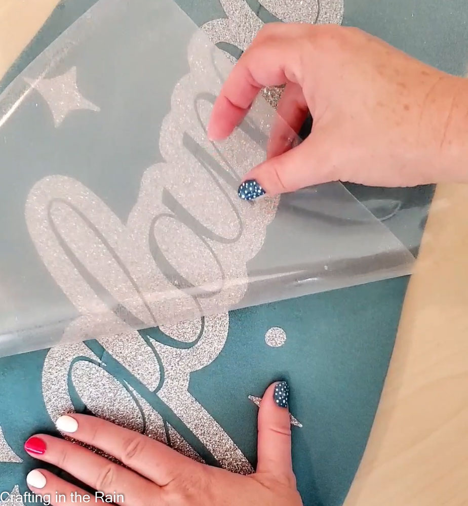 peel smart iron on cool