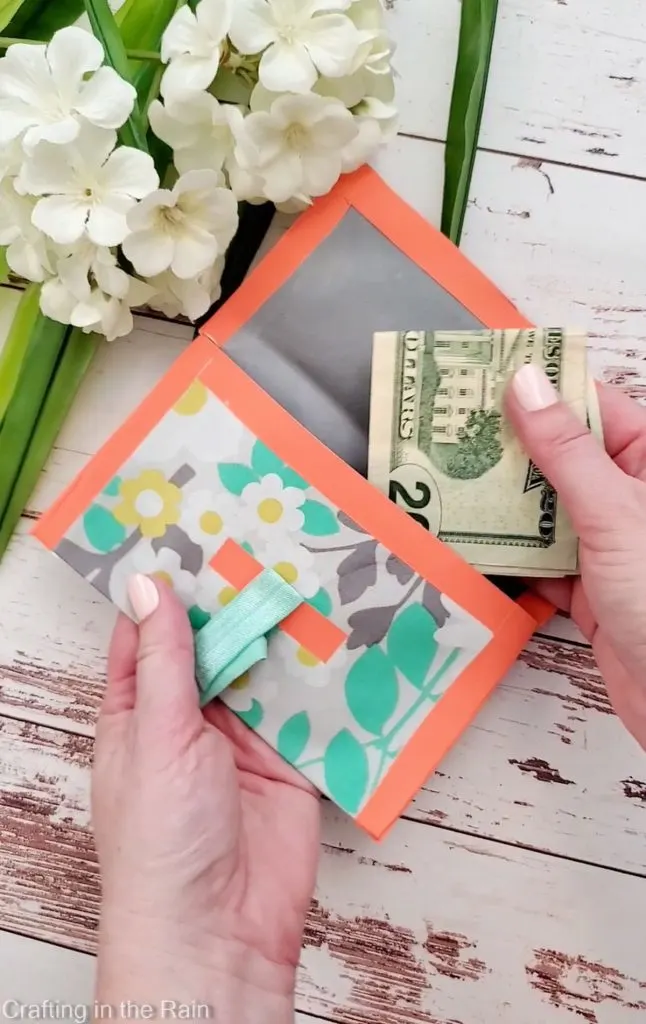 diy no sew wallet