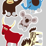 Printable Zoo Finger Puppets