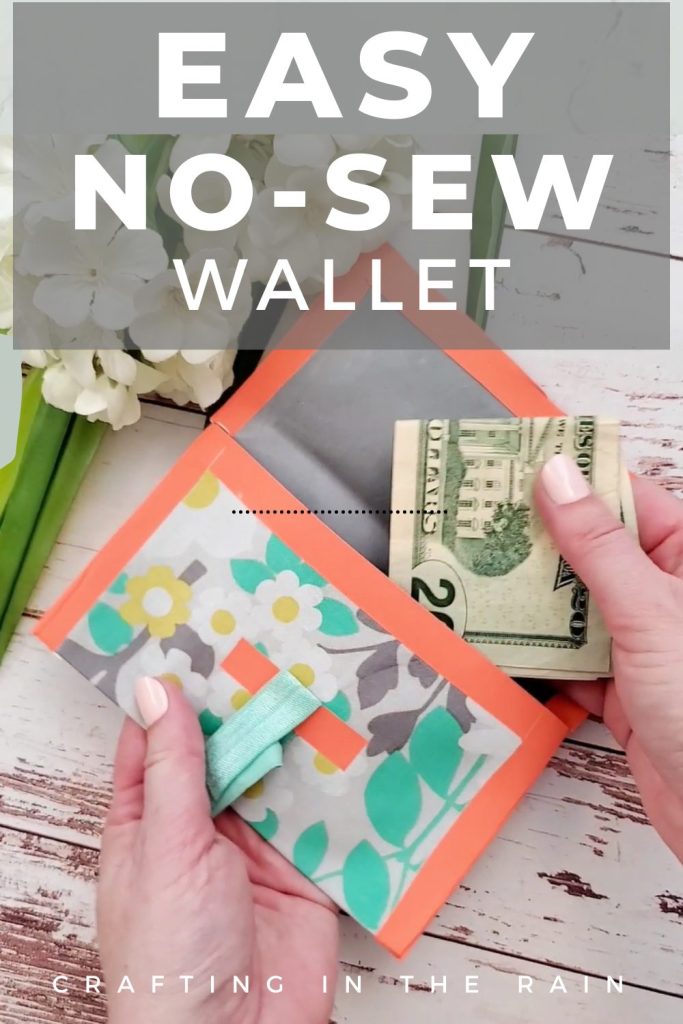 easy no sew wallet