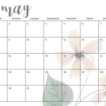 2022 Garden Printable Calendar