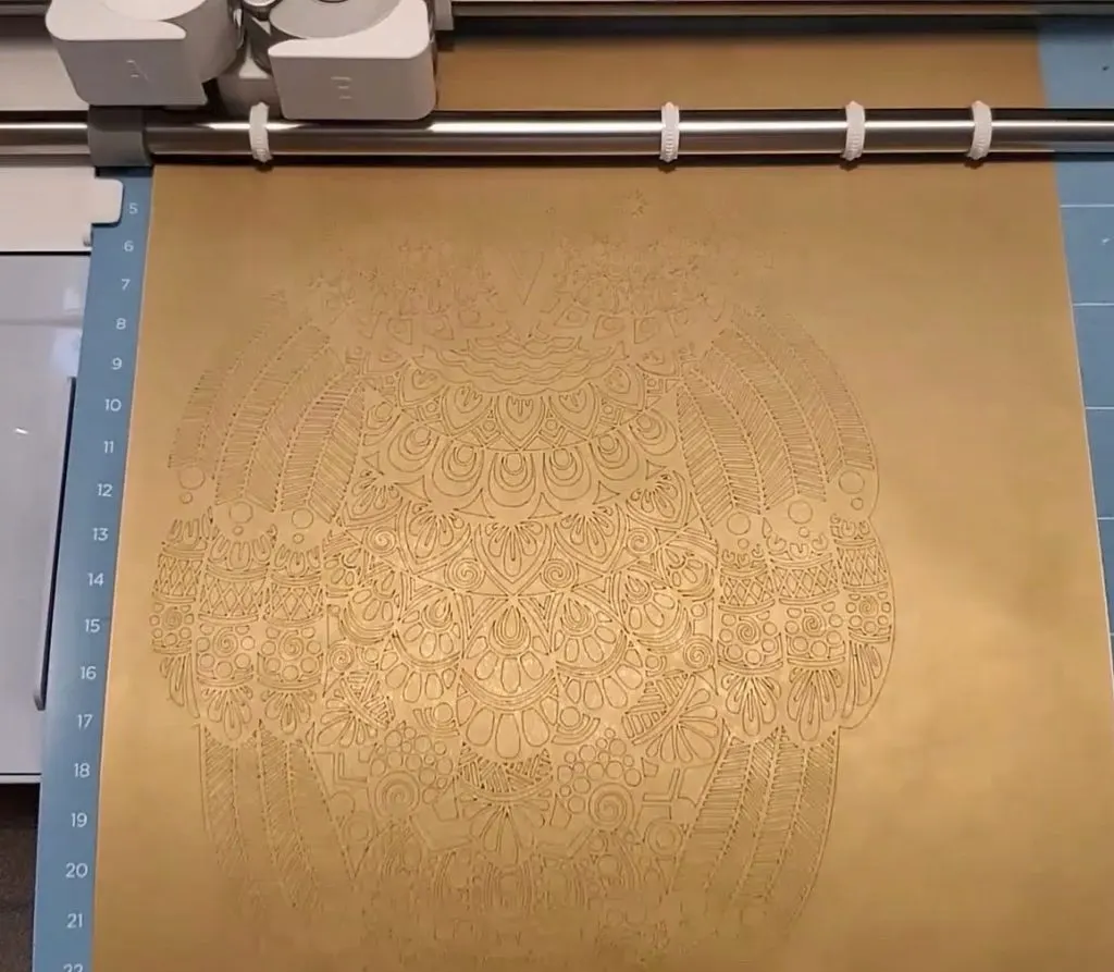 intricate owl design space
