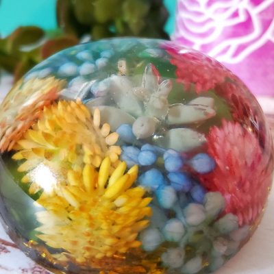 Succulent Paperweight Resin Mold