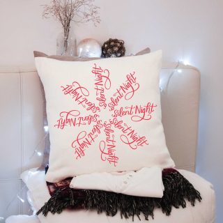 silent night snowflake