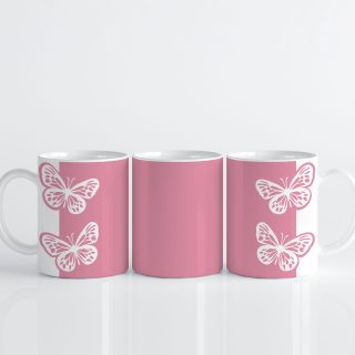 mug press butterfly