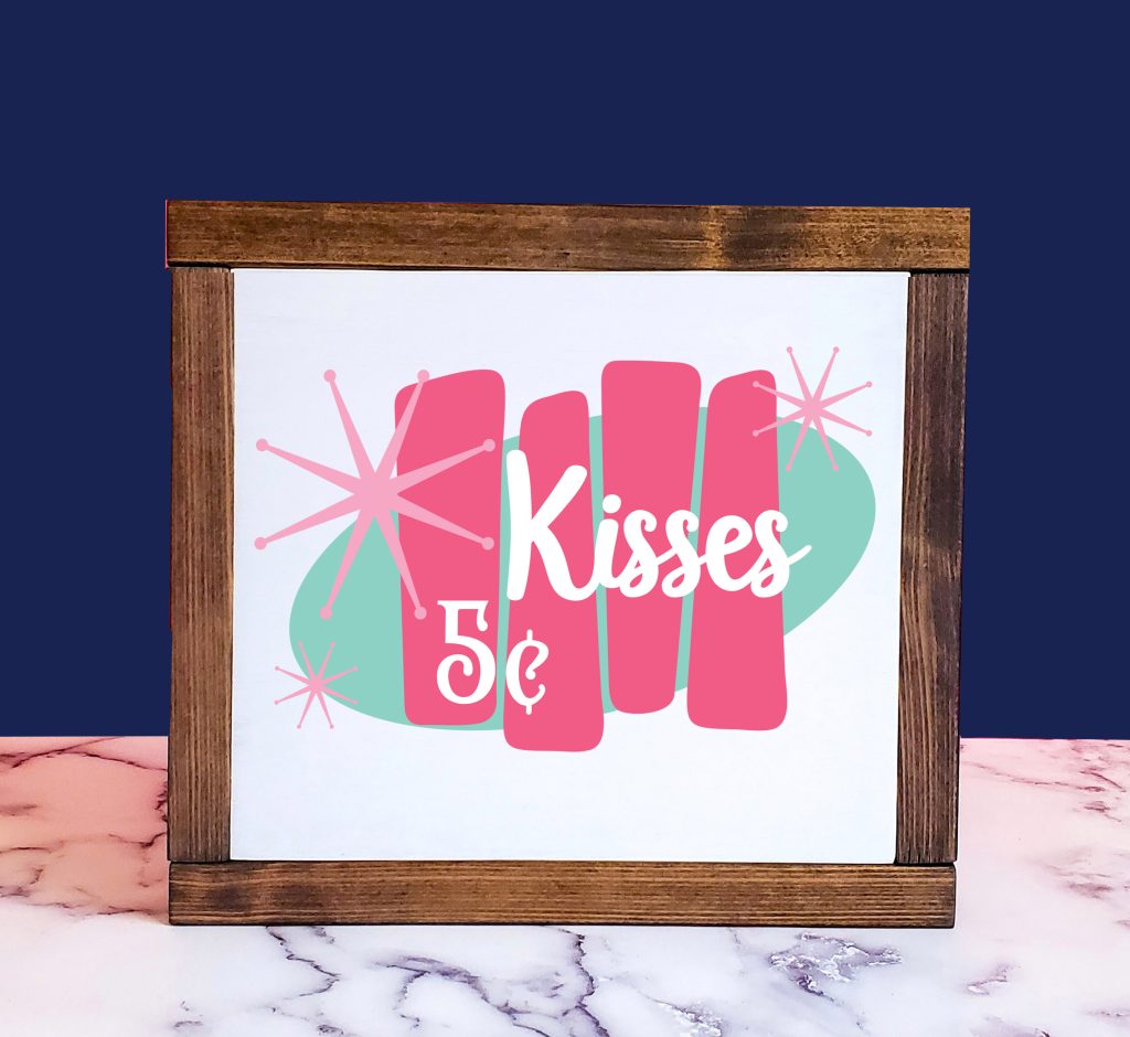 kisses 5c sign