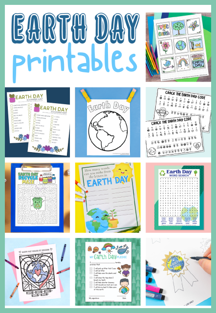 Earth Day Word Game Printable - Crafting in the Rain