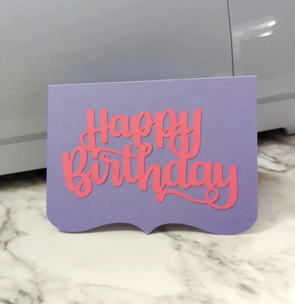 cricut happy birthday