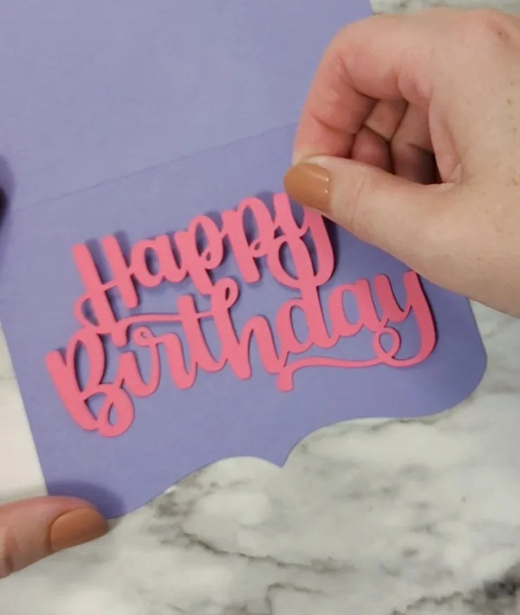 easy birthday card