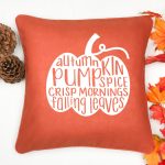 Pumpkin with Fall Words SVG