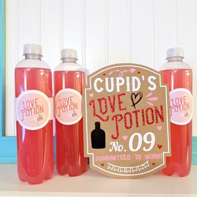 Love Potion Sign with Creative Fabrica
