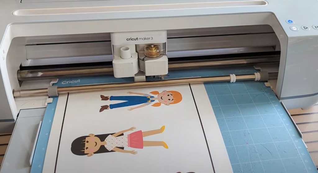 print then cut dolls