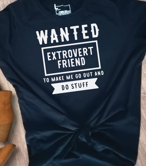 Wanted Extrovert Friend - Crafting in the Rain