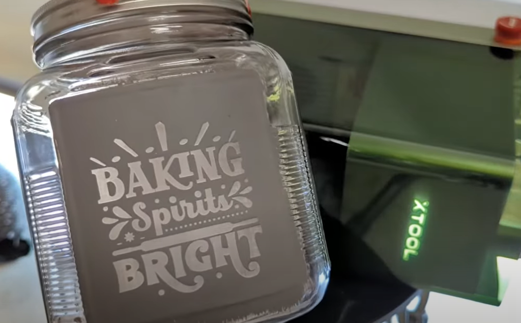 engrave glass f1 laser