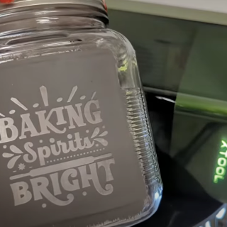 engrave glass f1 laser