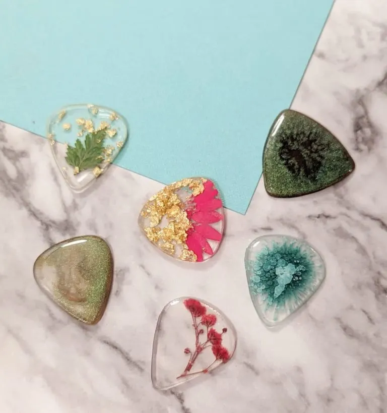 resin guitar picks