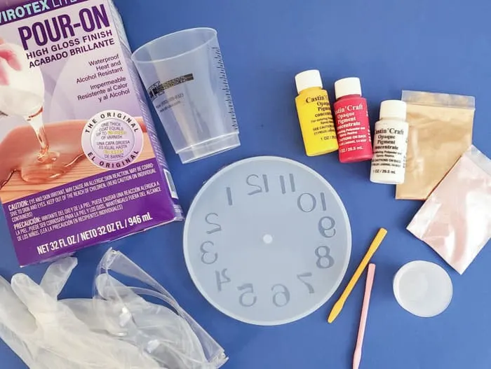 supplies-for-resin-clock
