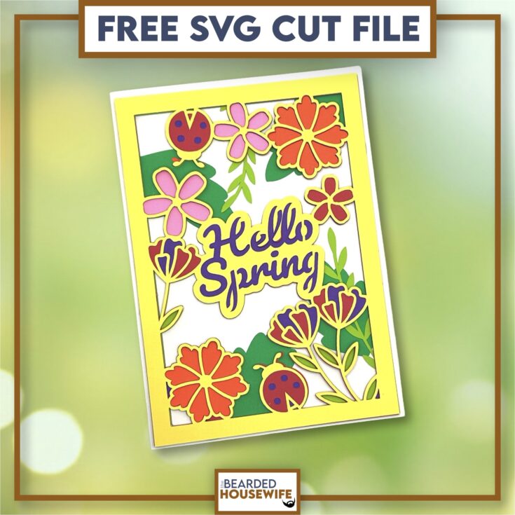 Image for How to Make Cute Layered Cards for Springtime