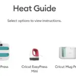 cricut heat guide