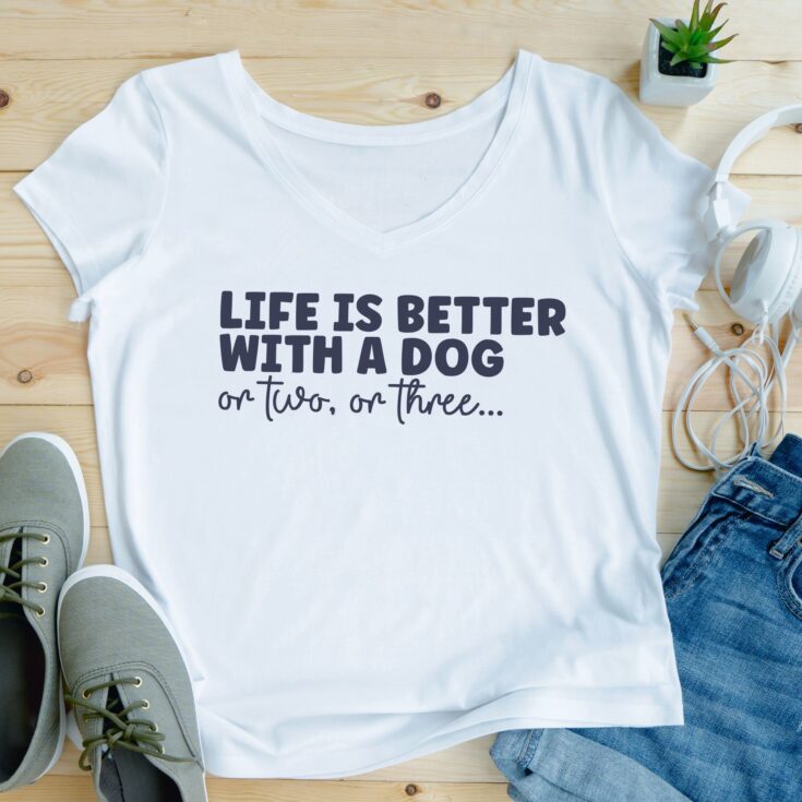 better with a dog svg