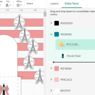 cricut color sync