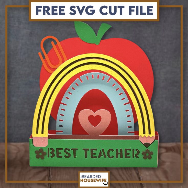 Image for How to Make Fun Best Teacher Box Cards