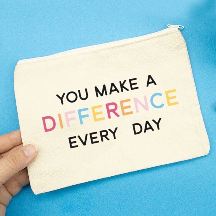 Image for You Make a Difference  Free SVG File for Teacher Appreciation