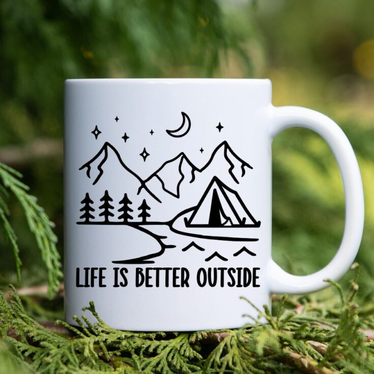 Image for Life is Better Outside - 11 Free Camping SVG Files