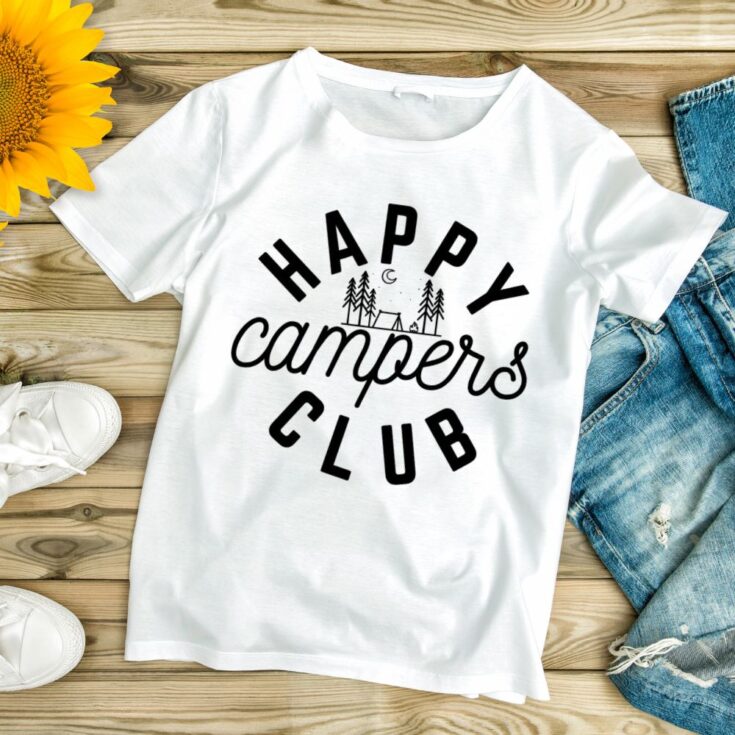 Image for Happy Campers Club {FREE} Camping SVG