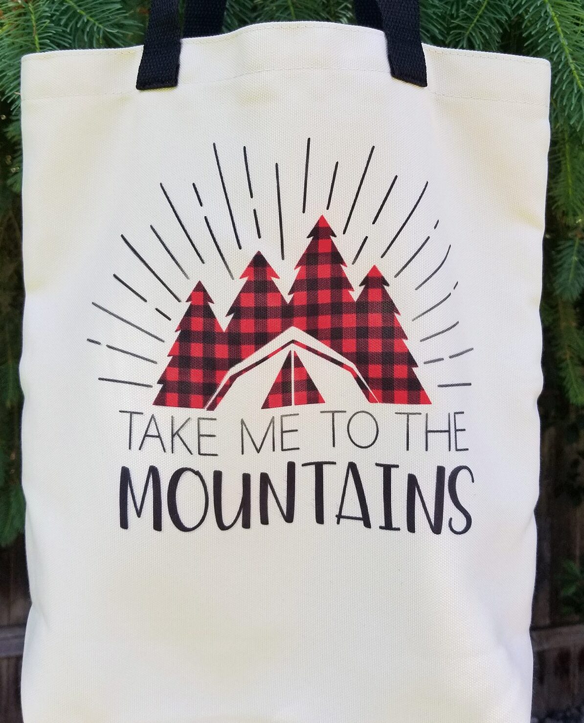 infusible ink on tote bag